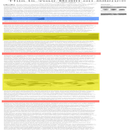 Condensed image of an article using pull quotes